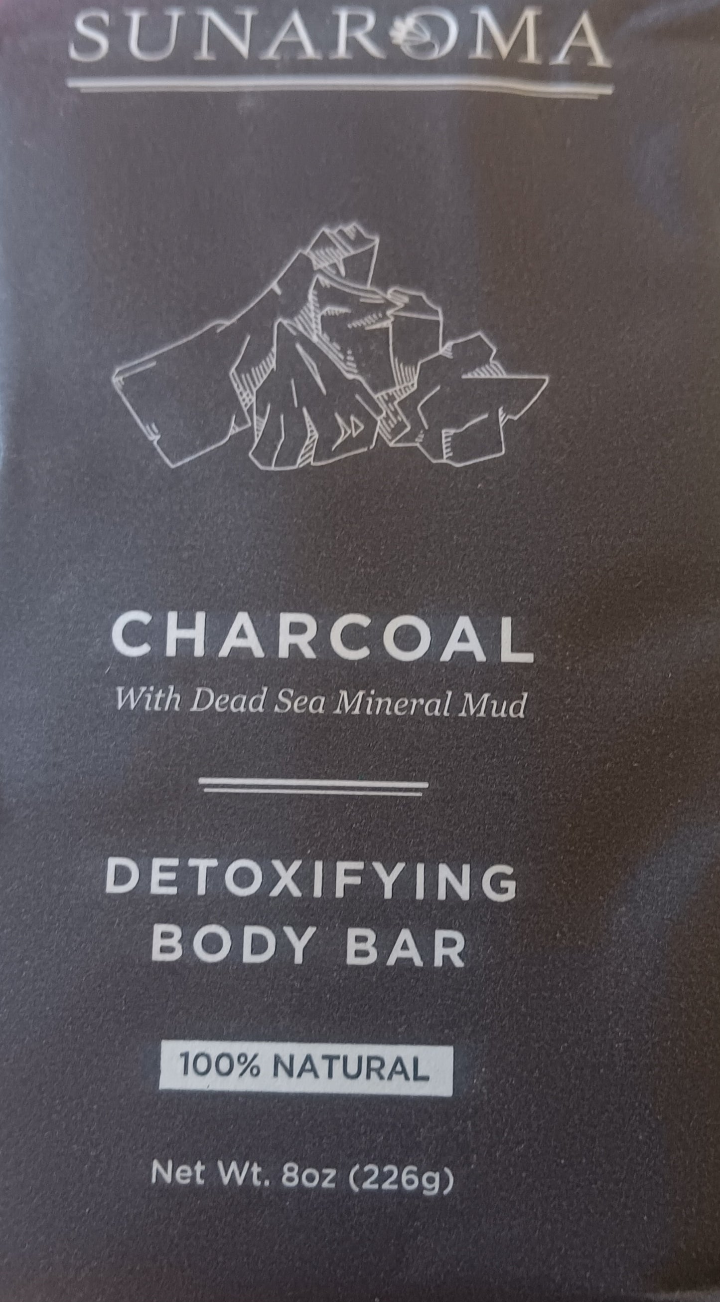 Charcoal/Sea mineral Mud Therapeutic Soap