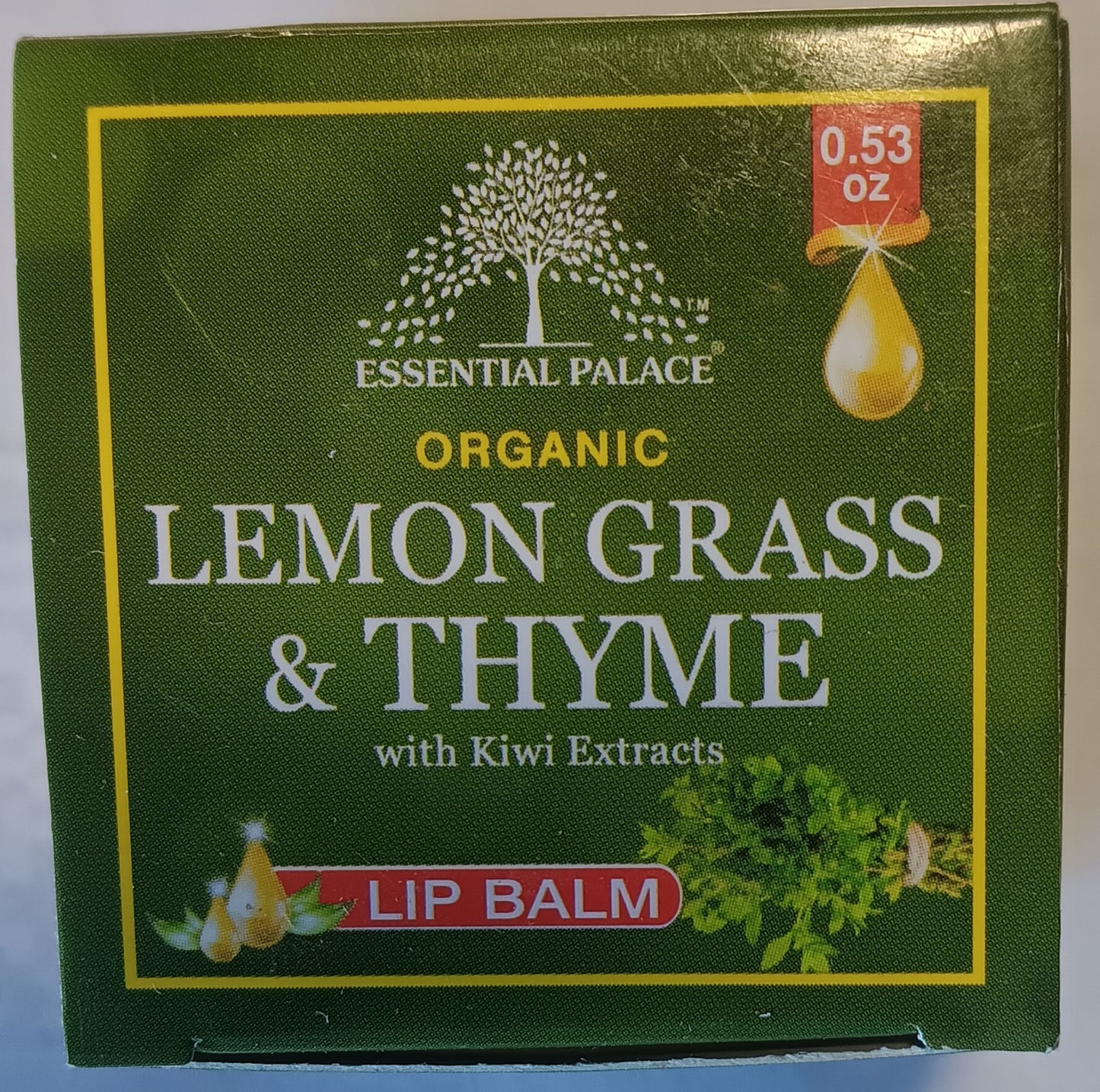 Organic Lemon Grass and Thyme Lip Balm