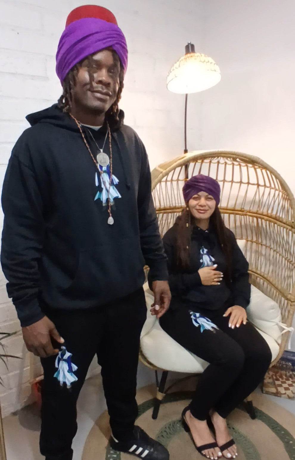 Pikkon Fez and Turban Jumpsuit (Top and Bottom)