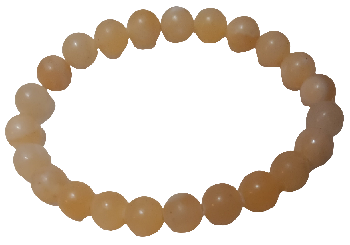 Citrine precious stone bracelet