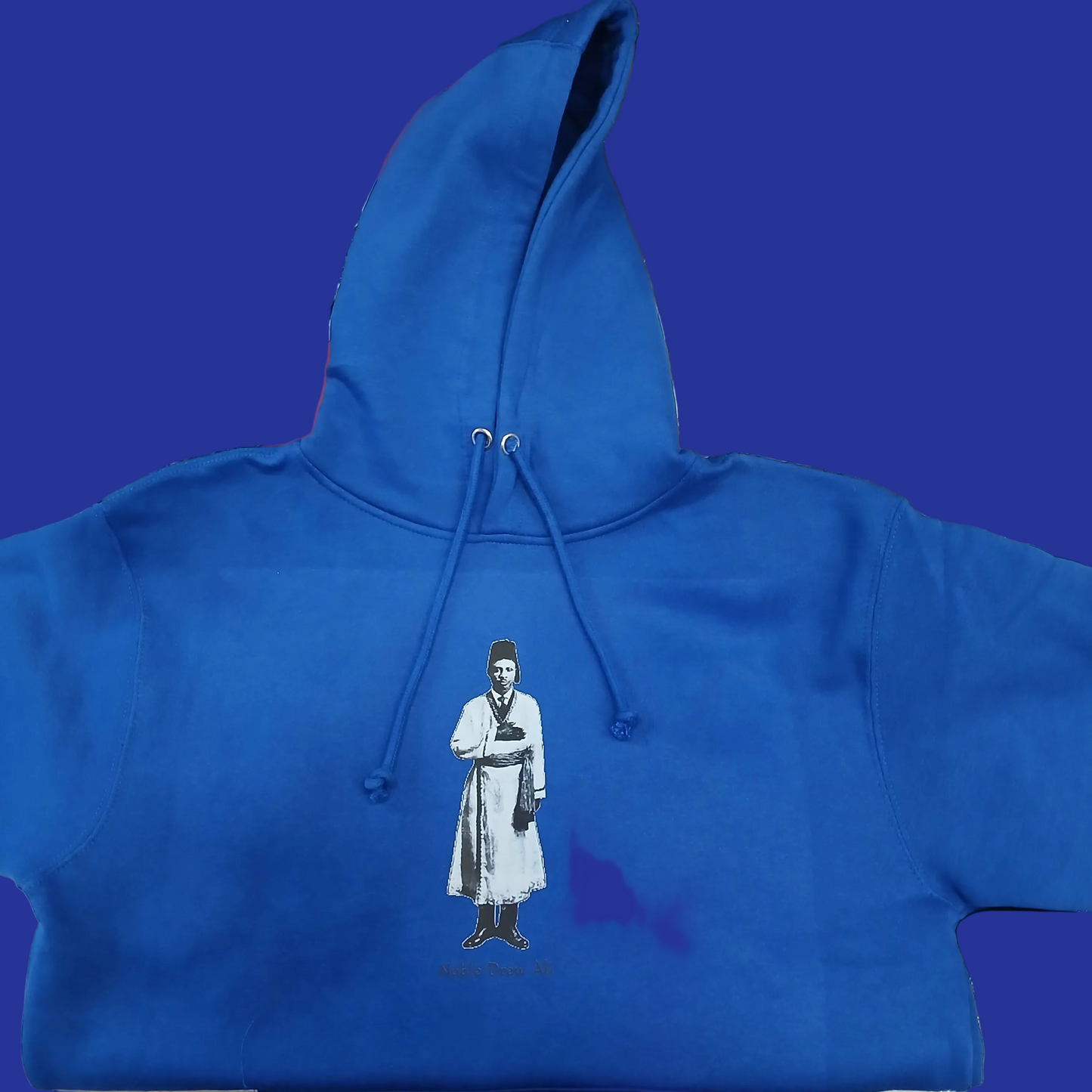 Noble Drew Ali Smurf Blue Hoodie